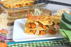 Lasagnes Saumon et Julienne de Légumes de Saison