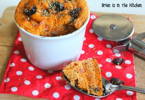 Pizza Jambon Fromage Façon Mug Cake