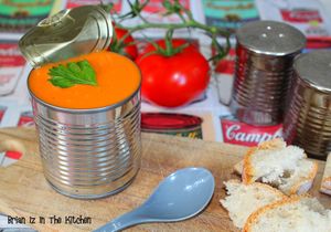 Velouté de Tomates Mozzarella et Basilic