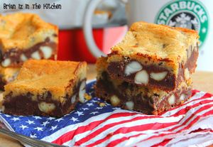 Brookie Noix de Macadamia et Pépites de Chocolat