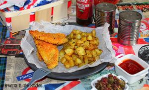 Fish & Chips Revisité: Filets de Rouget Barbet Panés et Pommes de Terre Sautées