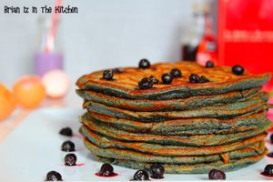 Pancakes aux Myrtilles