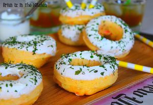 Mini-Donuts Salés Chèvre, Saumon & Herbes de Provence