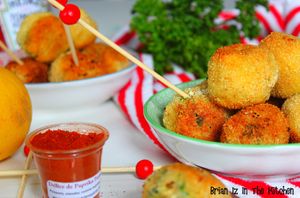 Croquettes de Cabillaud au Paprika & Persil