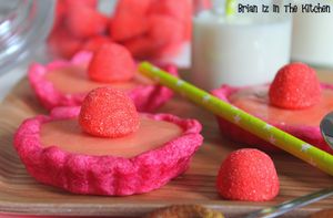 Pink Tartelettes à la Fraise Tagada et au Chocolat Blanc