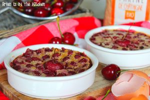 Clafoutis aux Cerises à la Farine de Châtaigne