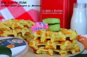 Gaufres Salées Courgette & Parmesan