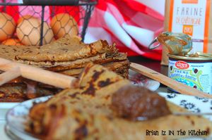 Crêpes à la Farine de Châtaigne