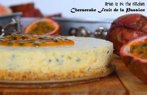 Cheesecake Sans Cuisson au Fruit de la Passion