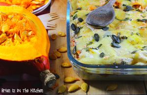 Lasagnes d'Automne: Potiron, Jambon Cru & Trois fromages