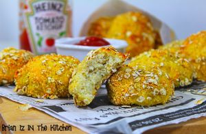 Nuggets de Cabillaud, Curry & Flocons d'Avoine