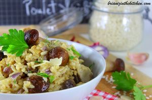 Risotto de Poulet aux Cèpes