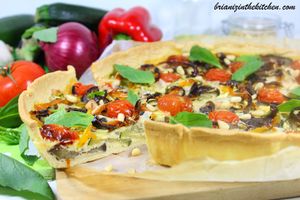 Tarte aux Légumes d'Eté Grillés