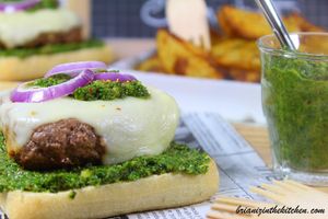 Burger Argentin Sauce Chimichurri