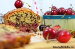 Cake aux Cerises Griottes & Pépites de Chocolat