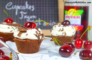 Cupcakes Façon Forêt Noire