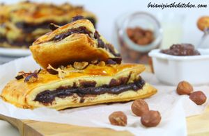 Crème Pâtissière au Chocolat + Brioches Suisses Chocolat & Noisettes