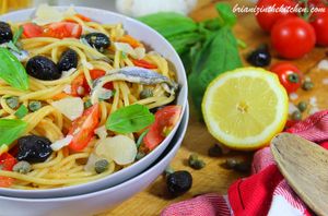 Spaghettis à la Puttanesca