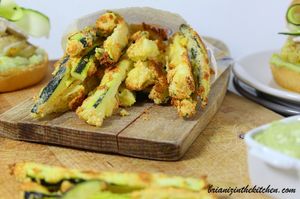 Frites de Courgettes au Parmesan {Cuisson au Four}