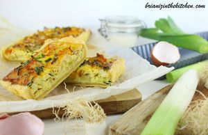 Tarte au Haddock & Poireaux