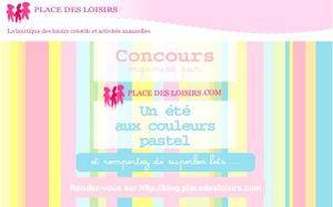 Concours de l'été sur place des loisirs !