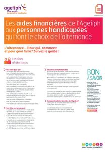 Les aides financières de l’Agefiph aux personnes handicapées qui font le choix de l’alternance