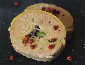Le foie gras...