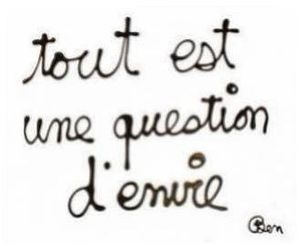 L'envie...