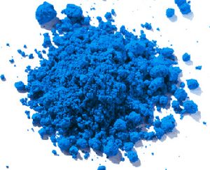 Le bleu...