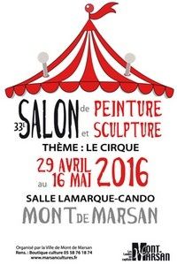 33ème salon peinture sculpture Mont de Marsan (40)