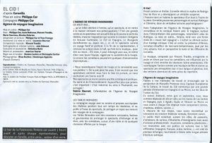 El Cid... à la Faïencerie Théâtre de Creil