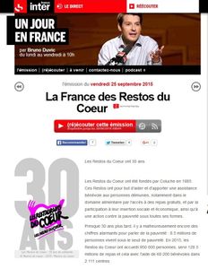 Les Restos du Cœur ont 30 ans !