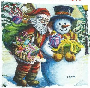 Noël, Neige, une paire bonhomme !:-)