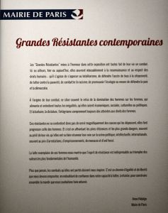 Femmes du Monde : Grandes Résistantes contemporaines