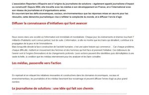 Reporters d'Espoirs
