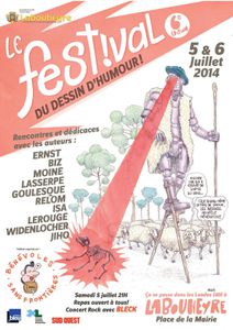 Festival du dessin d'humour à Labouheyre (5 et 6 juillet 2014)