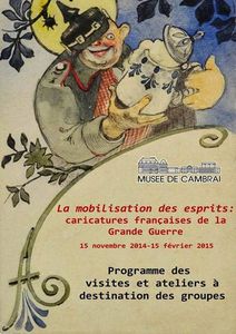 DU XVIe SIECLE A NOS JOURS, ENJEUX ESTHETIQUES ET ETHIQUES DE LA CARICATURE : une conférence au Musée de Cambrai (21/01/2015)