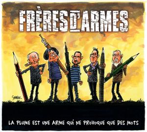 "Charlie Hebdo est le fer de lance de cet esprit satirique qui bouscule les conventions", interview du dessinateur belge SONDRON