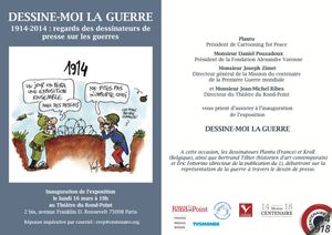 Dessine-moi la guerre / 1914-2014 : Regards des dessinateurs de presse sur les guerres