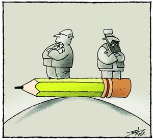 Dessin de presse et « choc des cultures », par Guillaume Doizy