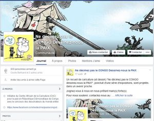 "Ne décimez pas le CONGO, Dessinez-nous la PAIX!"
