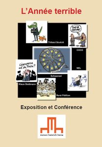 2015 : L’ANNÉE TERRIBLE : exposition à la Maison Heinrich Heine (Paris)