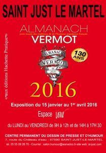 130 ans d'Almanach Vermot : exposition à St Just le Martel