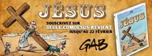 "Jésus", la nouvelle BD du dessinateur GAB