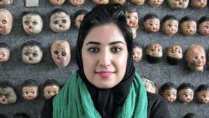 Report: Jailed Iranian cartoonist Atena Farghadani to be freed next month