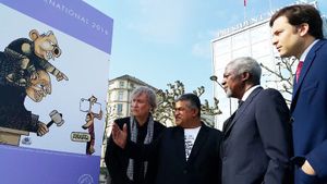 Le "2016 Cartooning for Peace Prize" pour le dessinateur malaisien ZUNAR