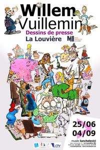 Willem / Vuillemin, dessins de presse : exposition