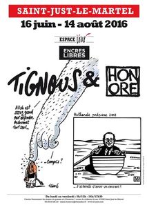 Tignous et Honoré à Saint-Just-Le-Martel