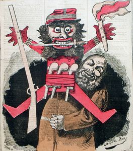 Caricature et communisme, Saint Jut le Martel (près de Limoges, France), 1er octobre 2016 (9H30/17H30)