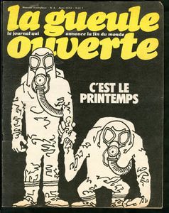La Gueule ouverte, journal qui annonçait la fin du monde….